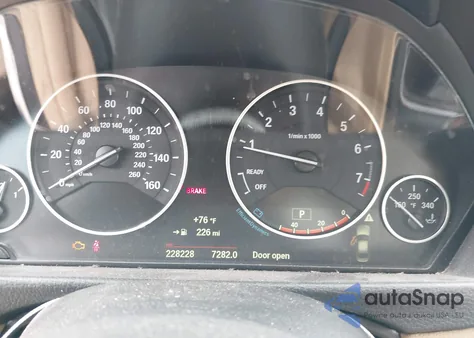 2015 BMW 328I xDrive из США, поврежденный, VIN WBA3B5G55FNS17395